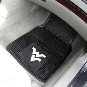 Fanmats West Virginia Mountaineers Heavy Duty Car Mat Set - 2 Pieces