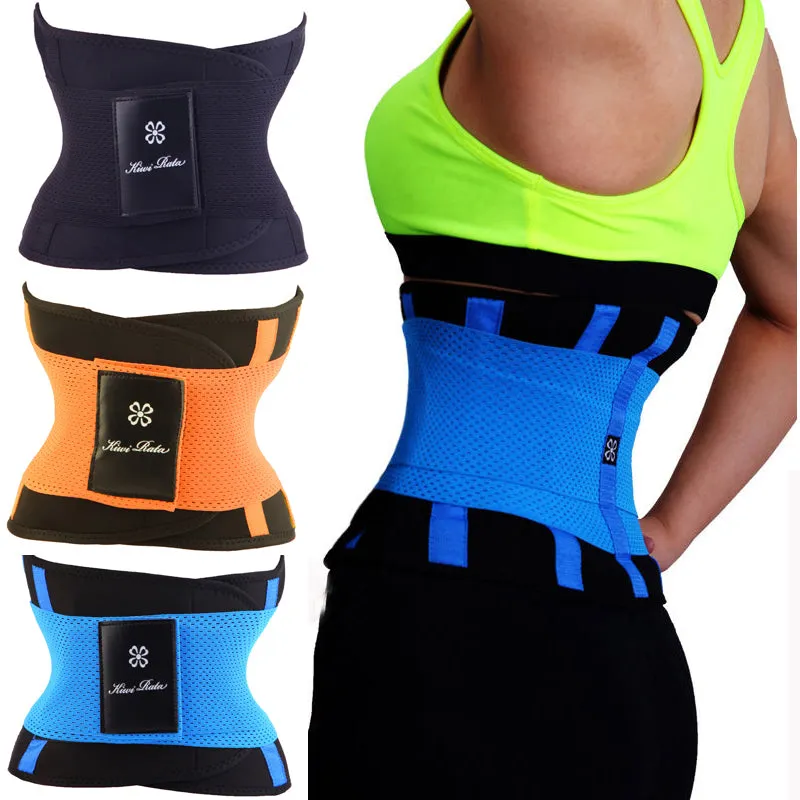 2016 Waist Trainer Cincher Man Women Xtreme Thermo Power Hot Body Shaper Girdle Belt Underbust Control Corset Firm Slimming