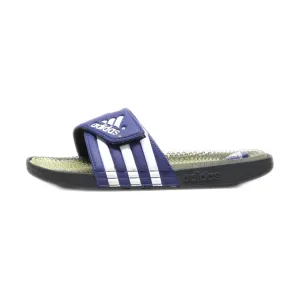 Adidas Sliders Leather Blue Colour For Men