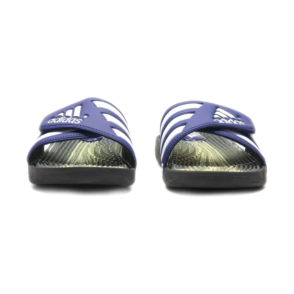 Adidas Sliders Leather Blue Colour For Men