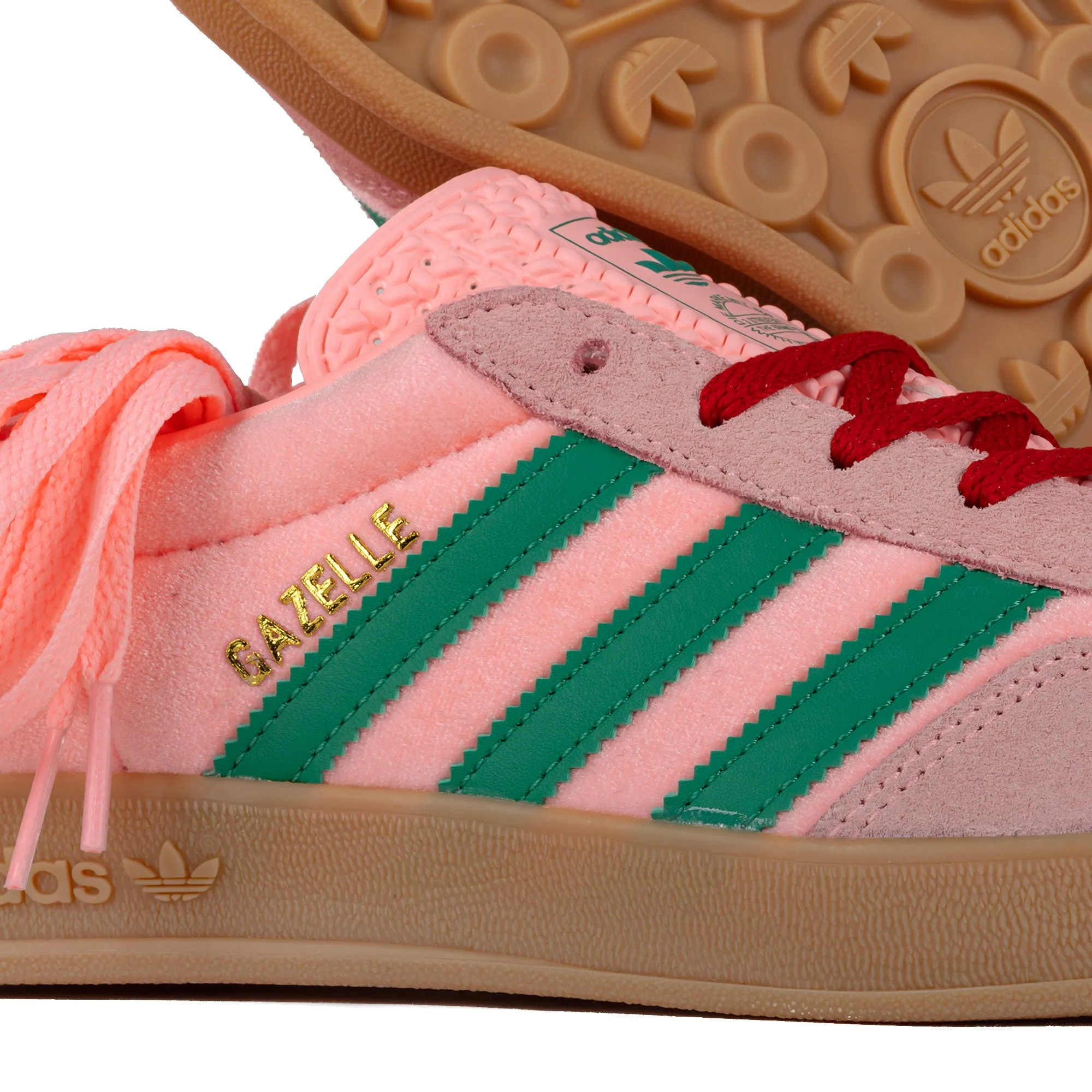 adidas Women's Gazelle Indoor W Cougrn/Glopnk/Gum3 JI2713