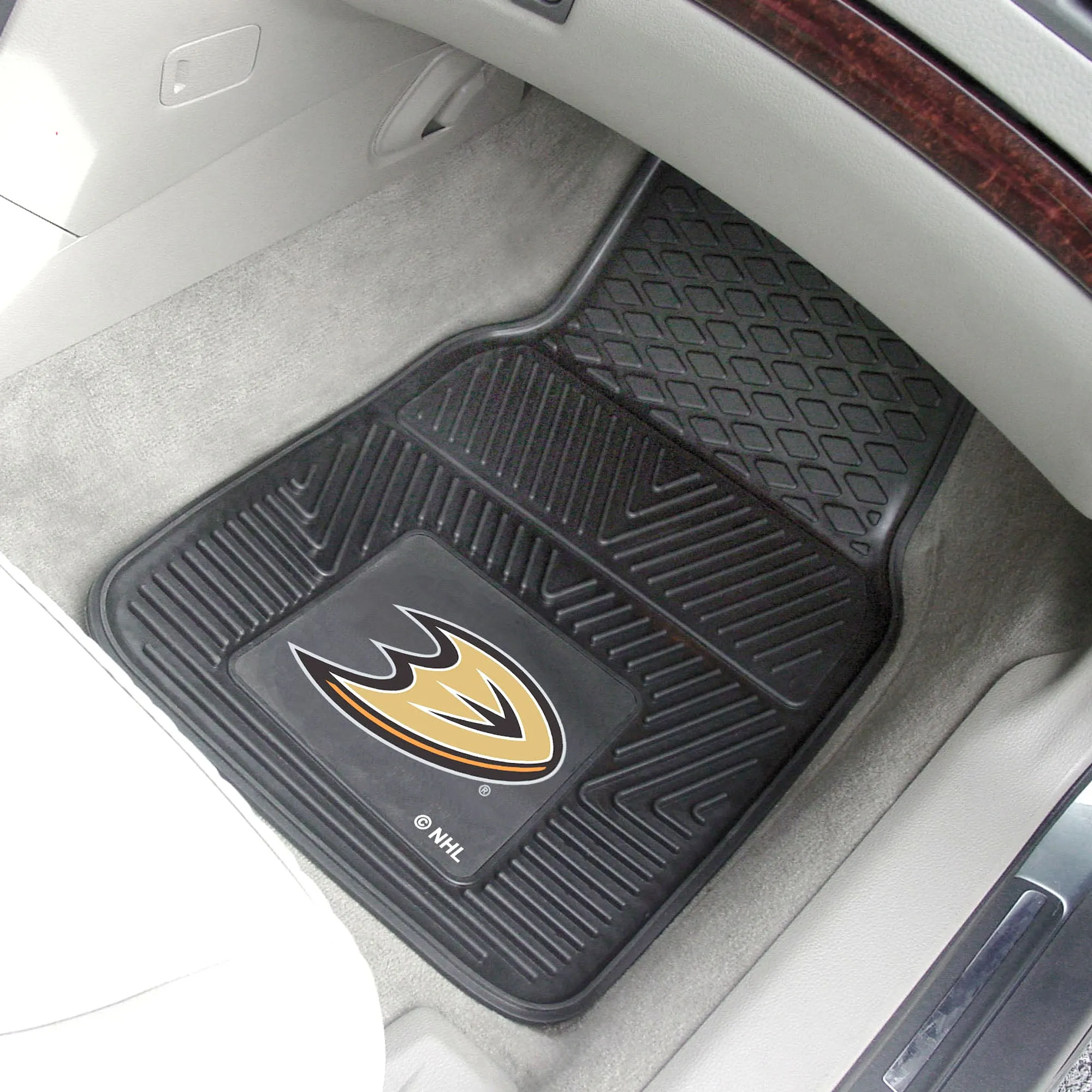 Anaheim Ducks Heavy Duty Car Mat Set - 2 Pieces