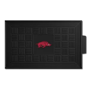 Arkansas Razorbacks Heavy Duty Vinyl Medallion Door Mat - 19.5in. x 31in.