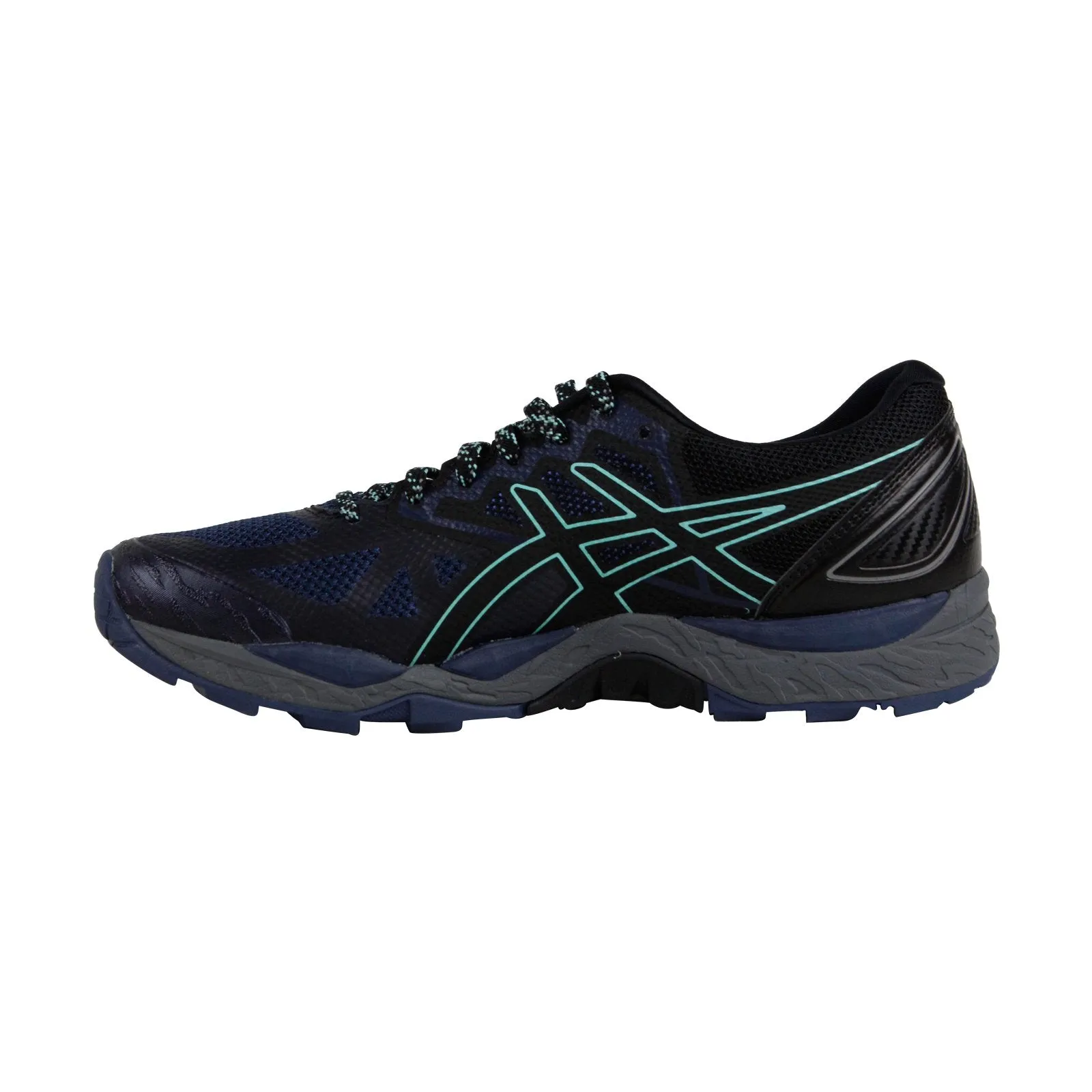 Asics Gel Fujitrabuco 6 T7E9N-5090 Womens Blue Low Top Athletic Running Shoes