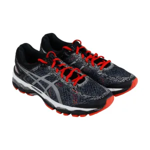 Asics Gel Kayano 22 Lite Show T5A1N-7393 Mens Gray Canvas Athletic Running Shoes