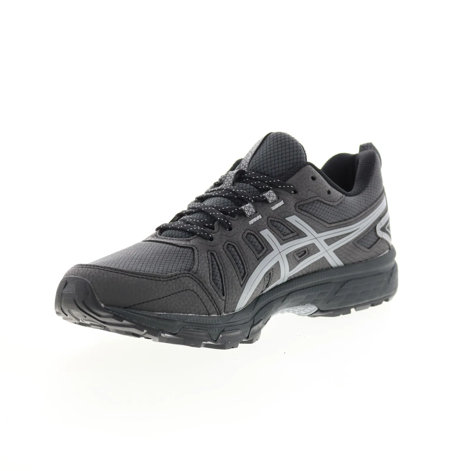 Asics Gel-Venture 7 1011B262-023 Mens Black Extra Wide Athletic Running Shoes