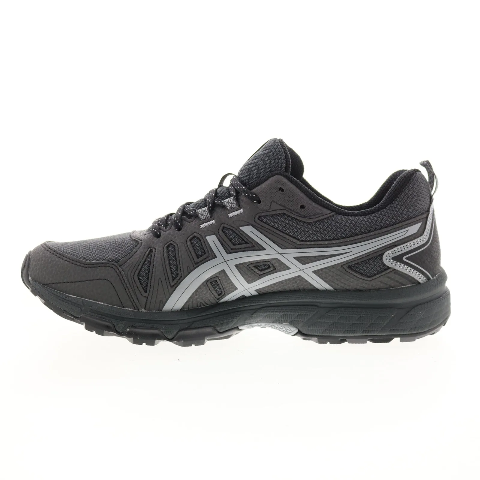 Asics Gel-Venture 7 1011B262-023 Mens Black Extra Wide Athletic Running Shoes