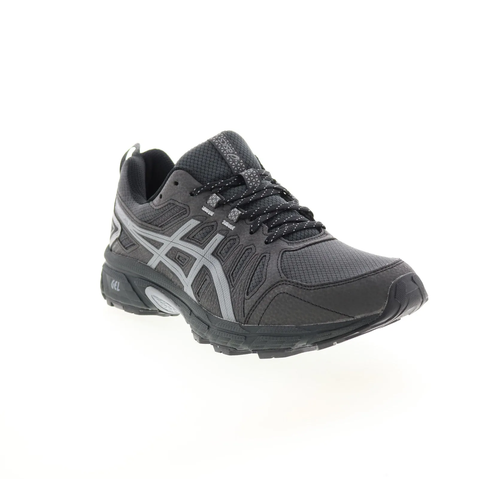 Asics Gel-Venture 7 1011B262-023 Mens Black Extra Wide Athletic Running Shoes