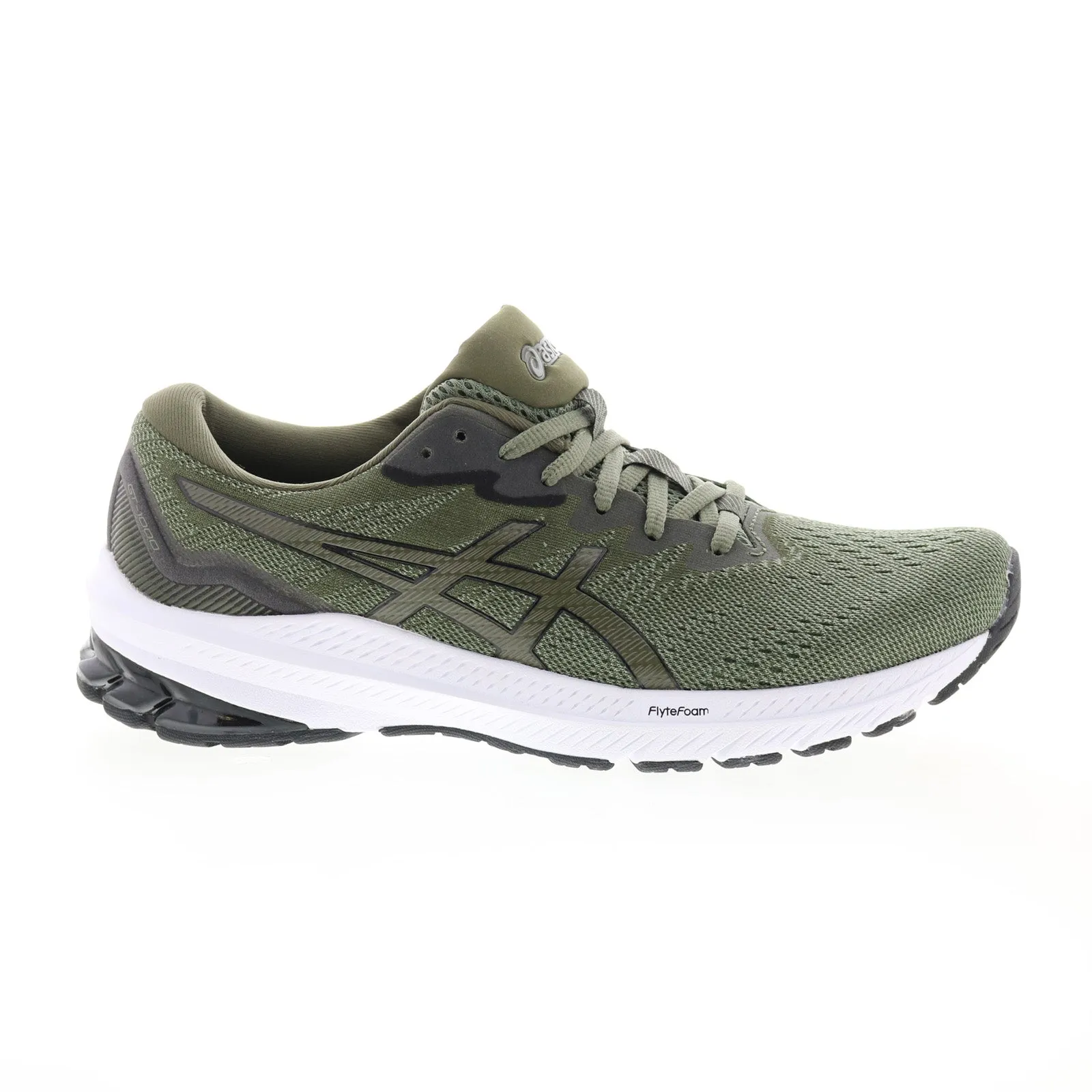 Asics GT-1000 11 1011B354-300 Mens Green Canvas Athletic Running Shoes