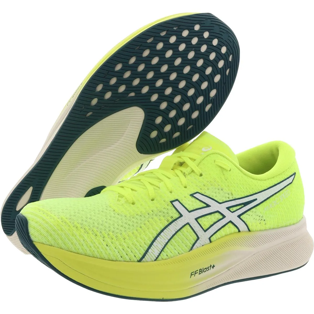 Asics Womens Magic Speed 2 Lace-Up Padded Insole Running & Training Shoes