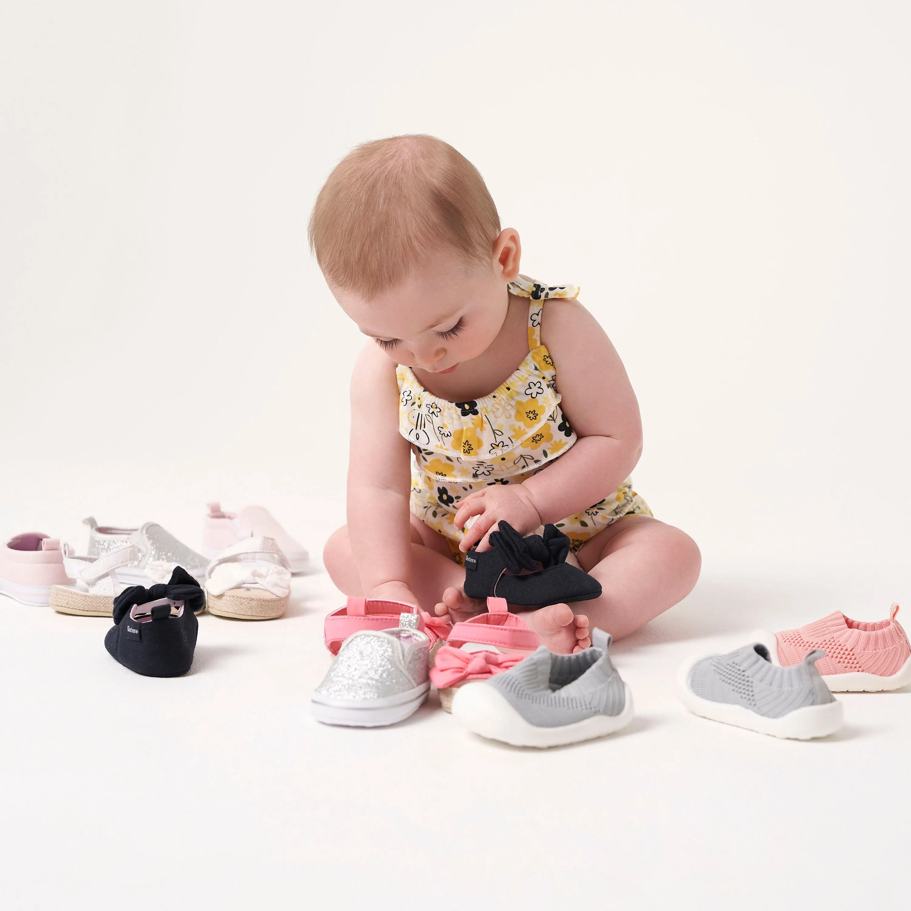 Baby Girls Black Ballet Slipper