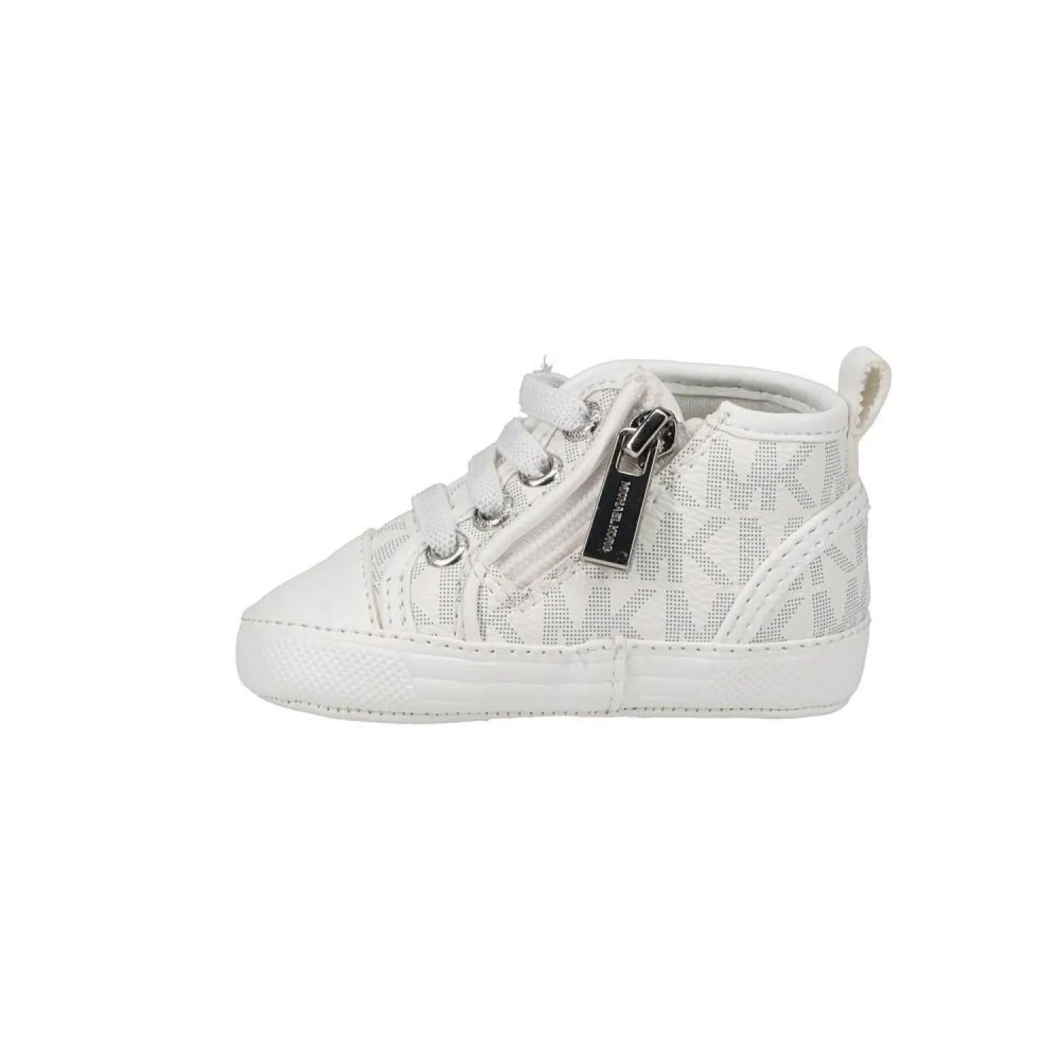 Baby Split Logo Repeat High Top Sneaker Crib Shoes