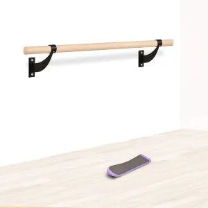 Ballet Barre For Home Wall Mounted Ballet Bar Includes Turning Board Premium Wood Does