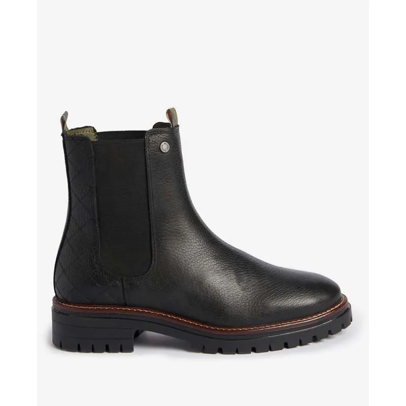 Barbour Evie Ladies Chelsea Boot - Black