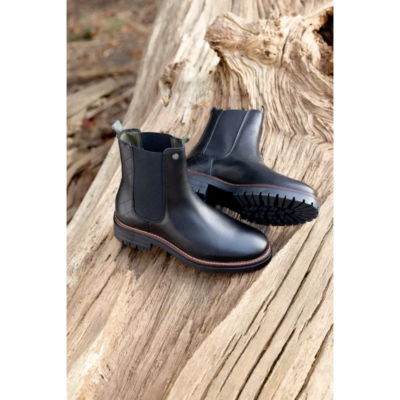 Barbour Evie Ladies Chelsea Boot - Black