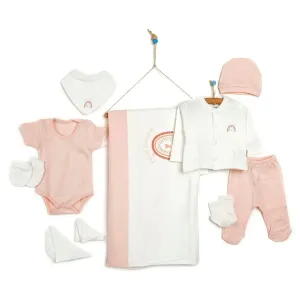 Bebbek Organic 10 Pcs Newborn Rainbow Starter Set