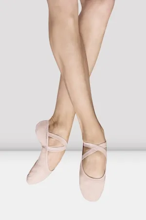 Bloch Childrens Performa Stretch Canvas Ballet Shoes