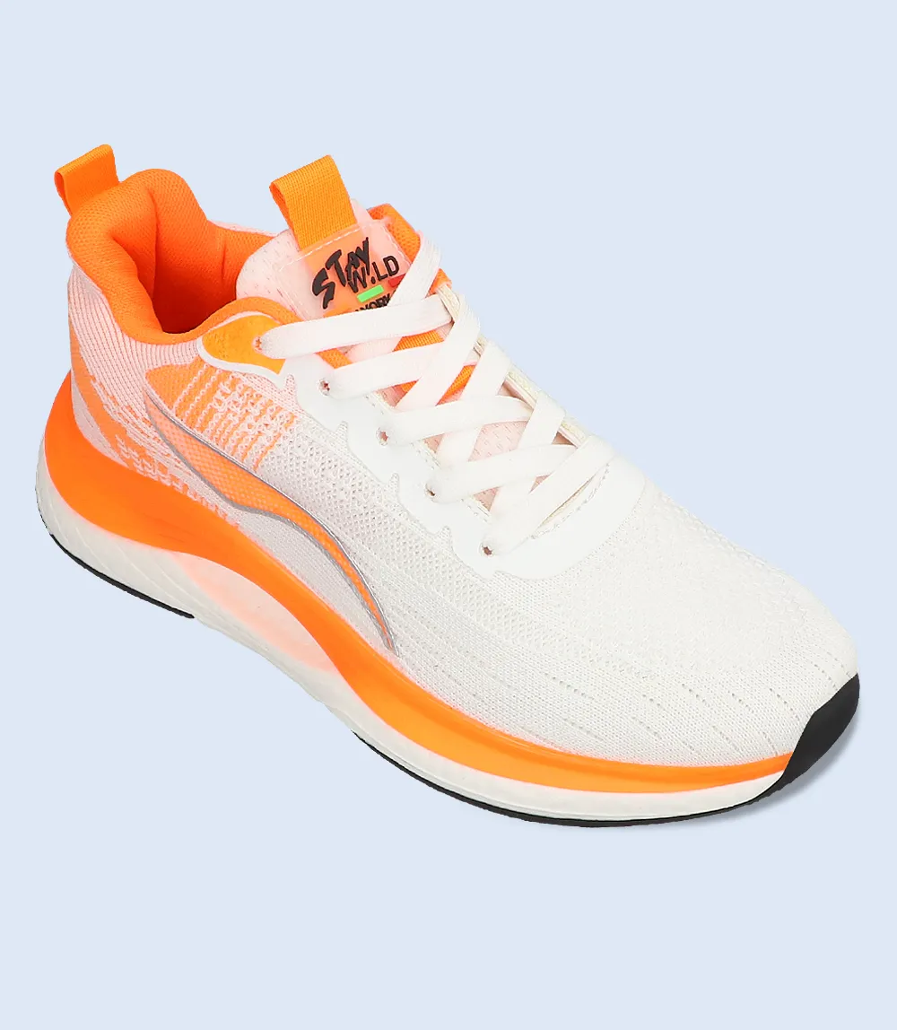 BM6211-ORANGE-Men Sneakers