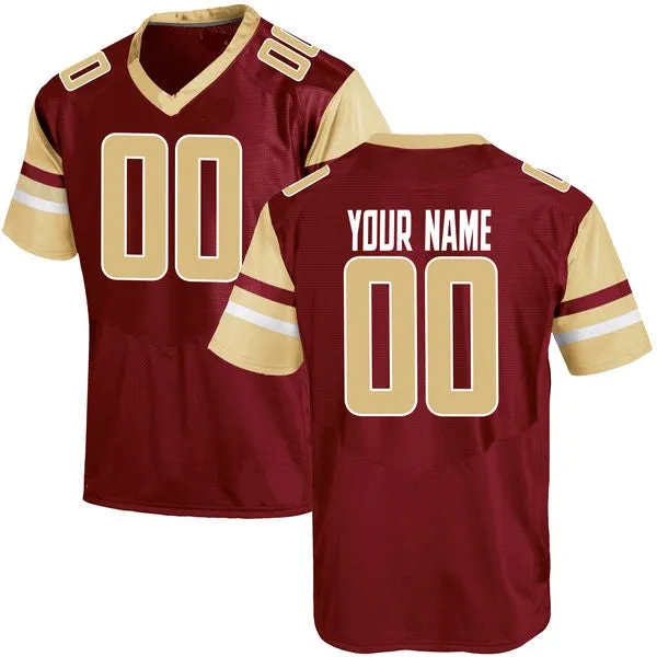 Boston College Eagles Style Customizable Football Jersey