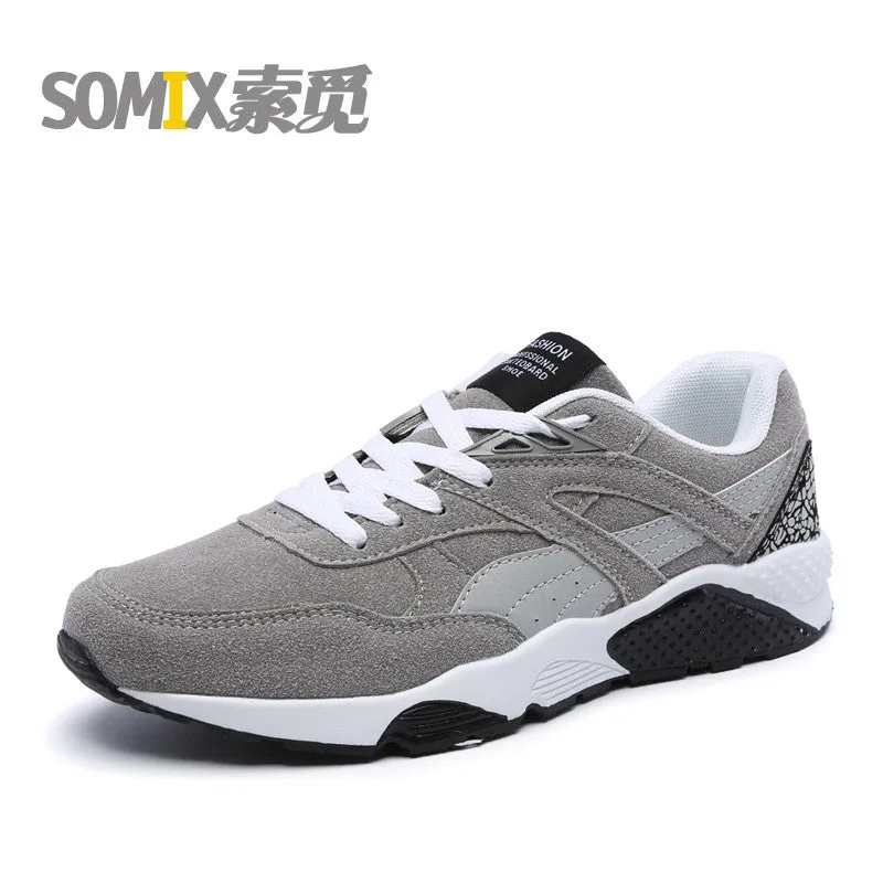 Brand Somix 2016 New Winter and Spring Running Shoes for Men/Women Size 36-44 Sneakers Men/Women Sport Shoes Free Shipping