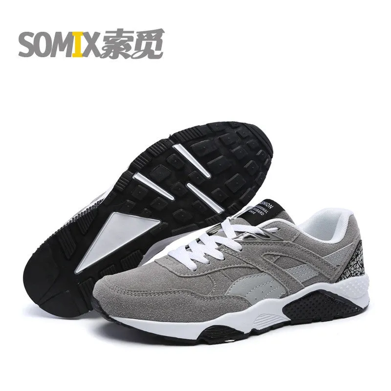 Brand Somix 2016 New Winter and Spring Running Shoes for Men/Women Size 36-44 Sneakers Men/Women Sport Shoes Free Shipping