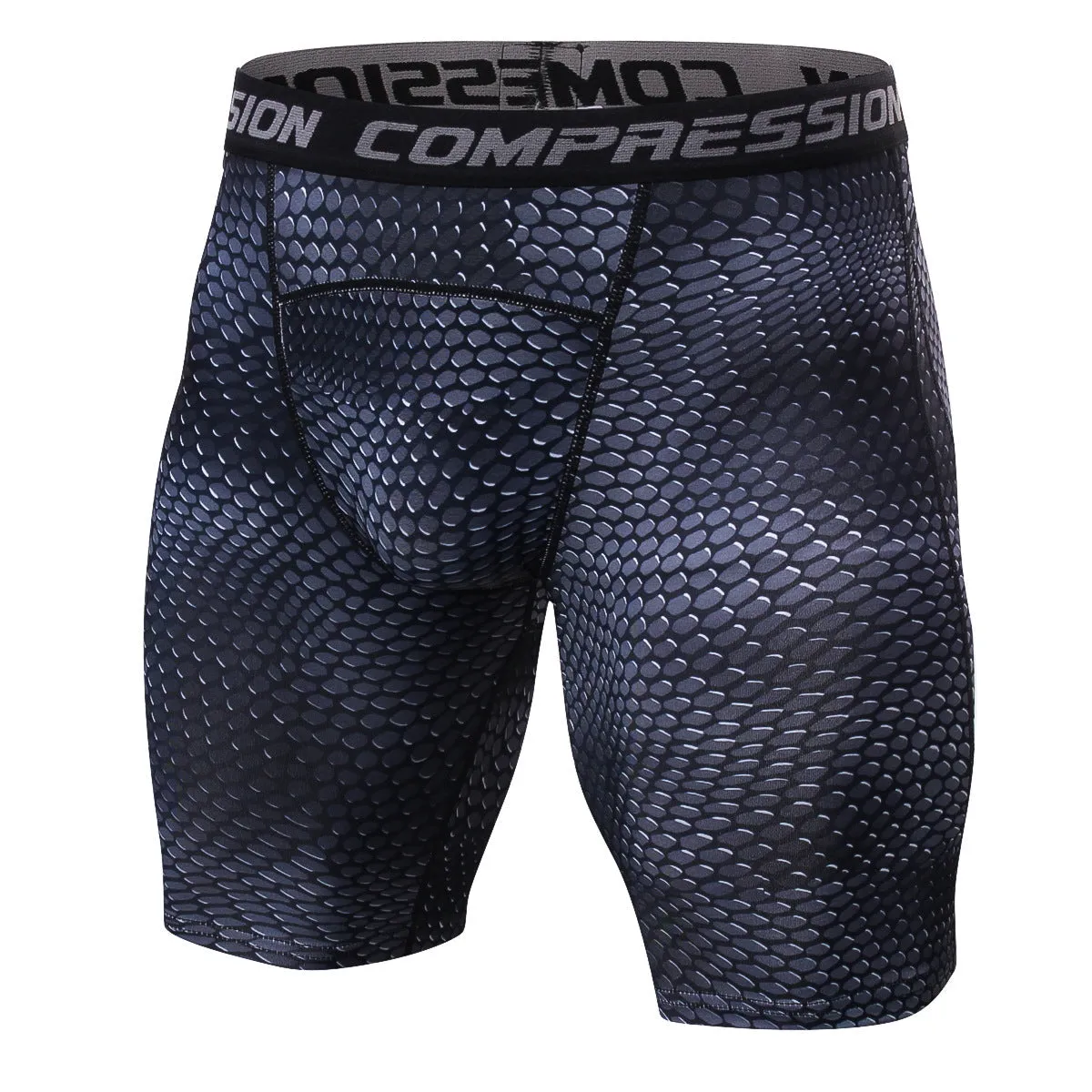 Breathable compression shorts men's MMA fitness training leggings