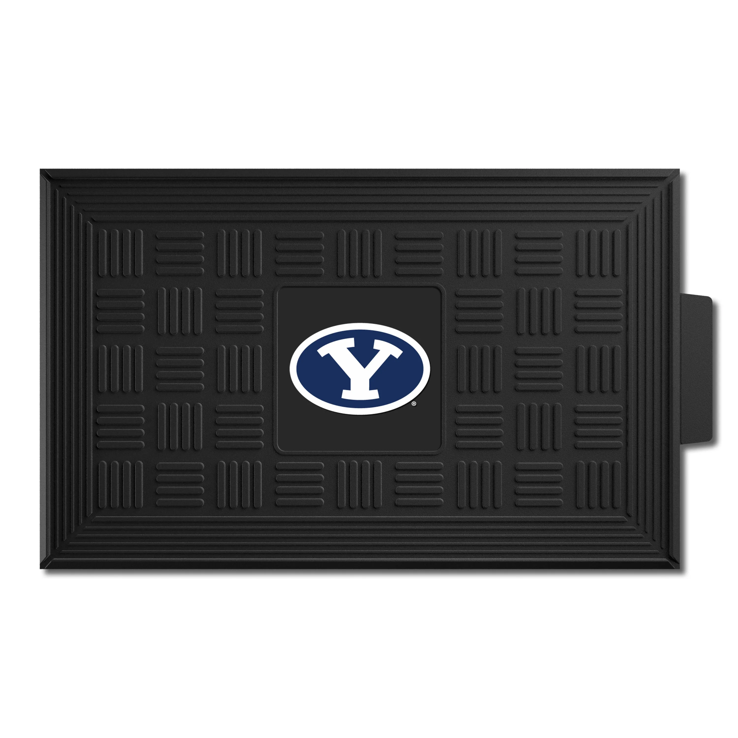 BYU Cougars Heavy Duty Vinyl Medallion Door Mat - 19.5in. x 31in.