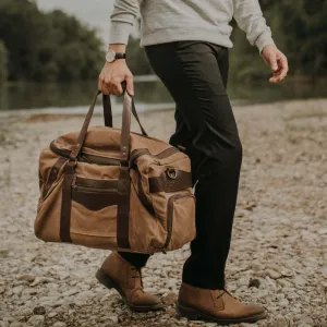 Campaign Waxed Canvas Medium Duffle Bag