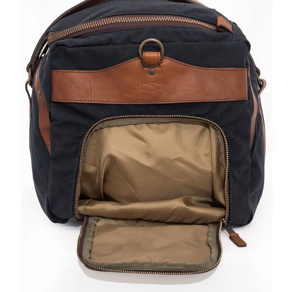 Campaign Waxed Canvas Medium Duffle Bag