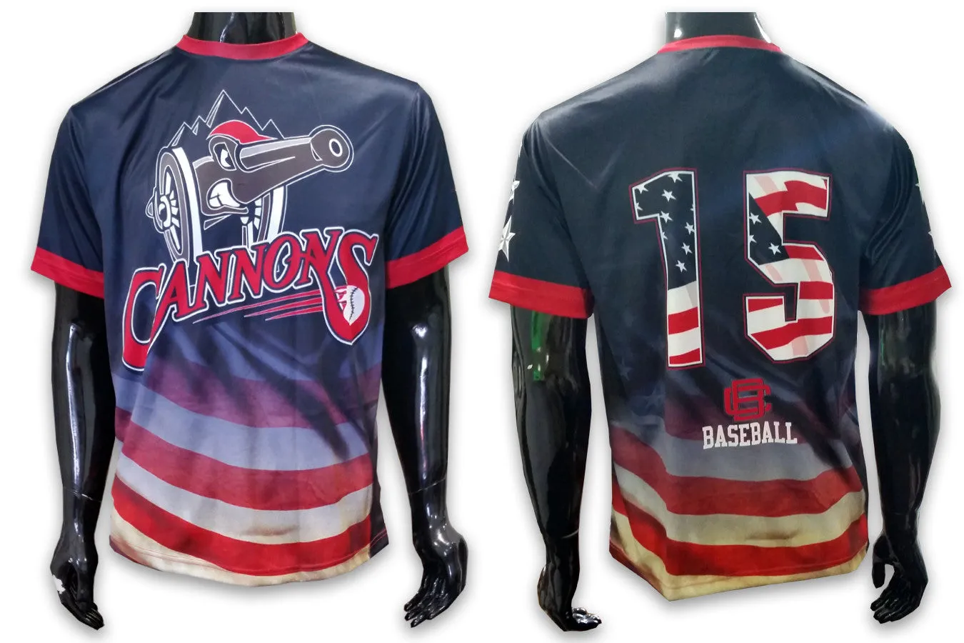 Cannons - USA - Custom Full-Dye Jersey