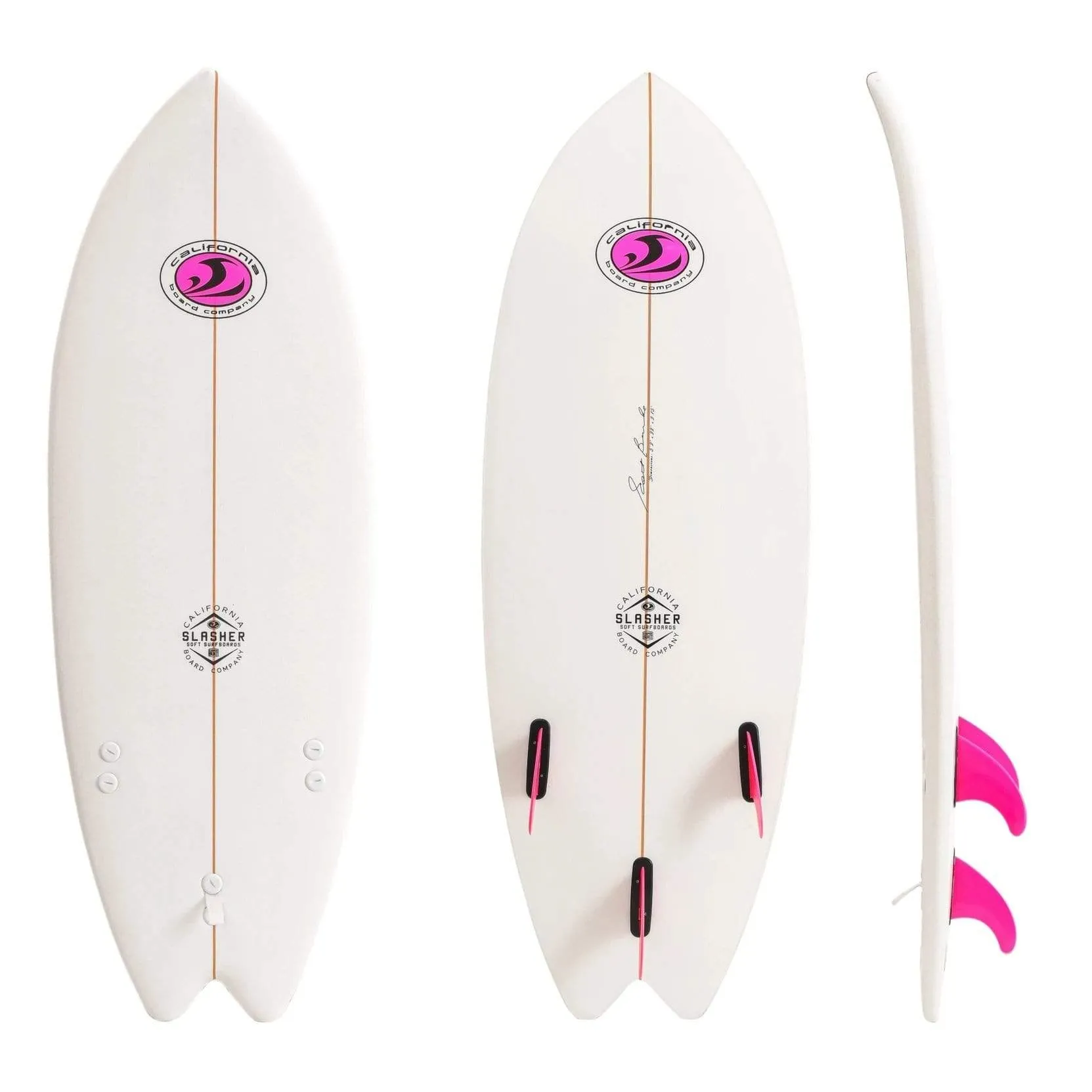 CBC 5'2" Slasher Fish Foam Surfboard Soft Top