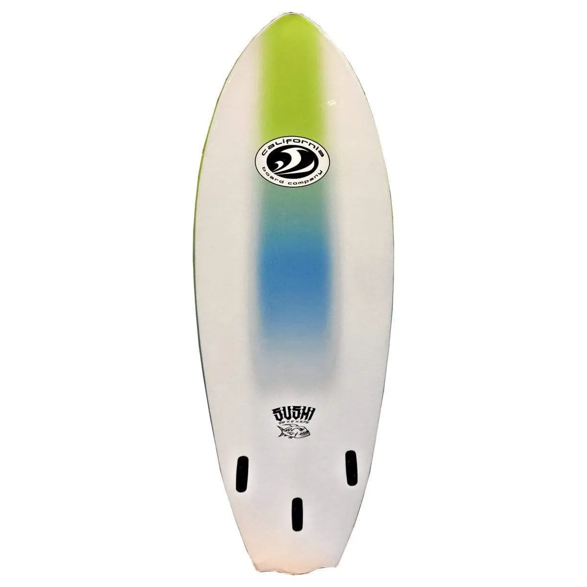 CBC 5'8" Sushi Foam Surfboard Soft Top