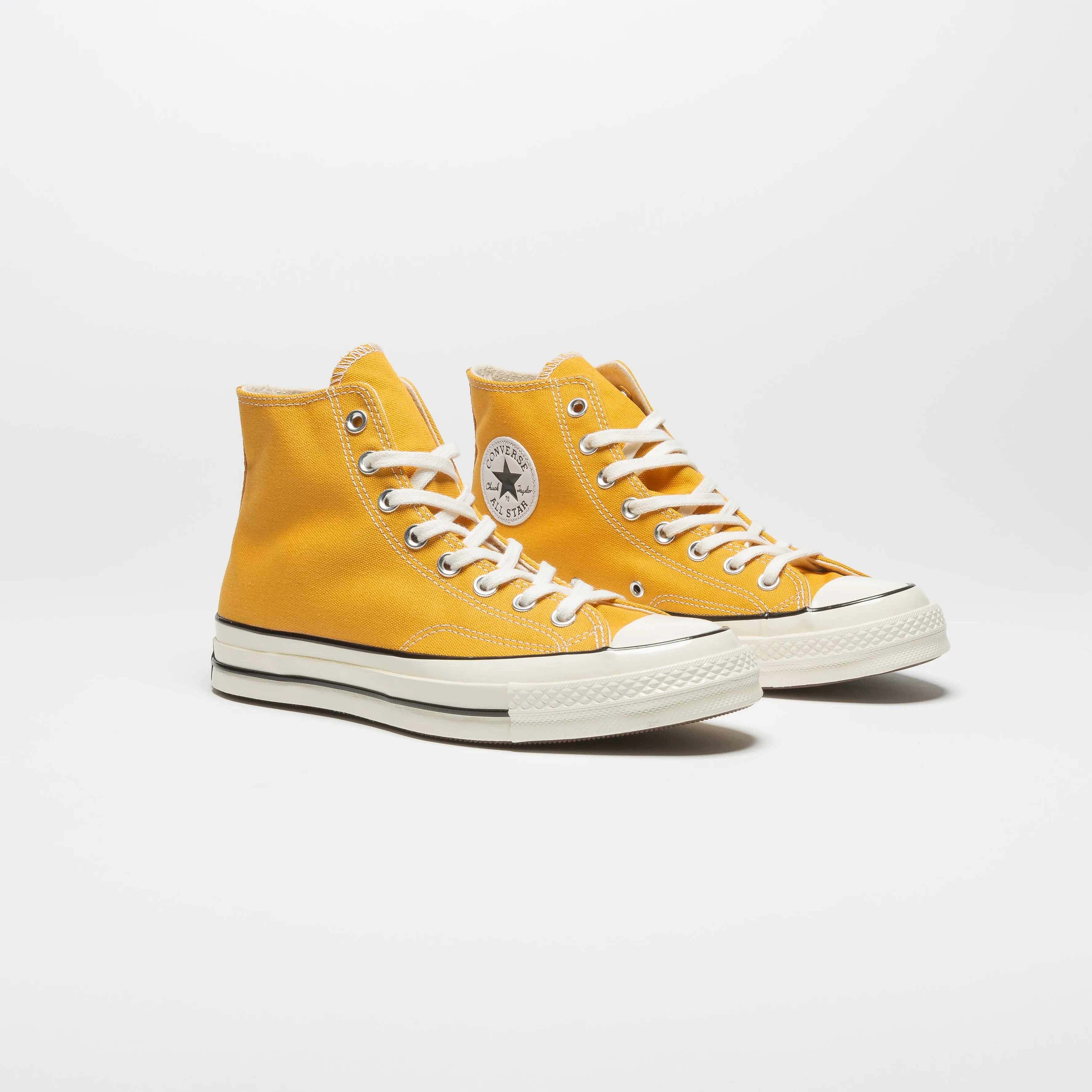 Chuck Taylor 70 Hi Mens Shoes - Yellow/White