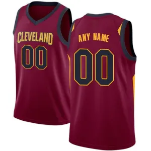 Cleveland Cavaliers Pro Style Customizable Basketball Jersey - Styles 4 thru 6