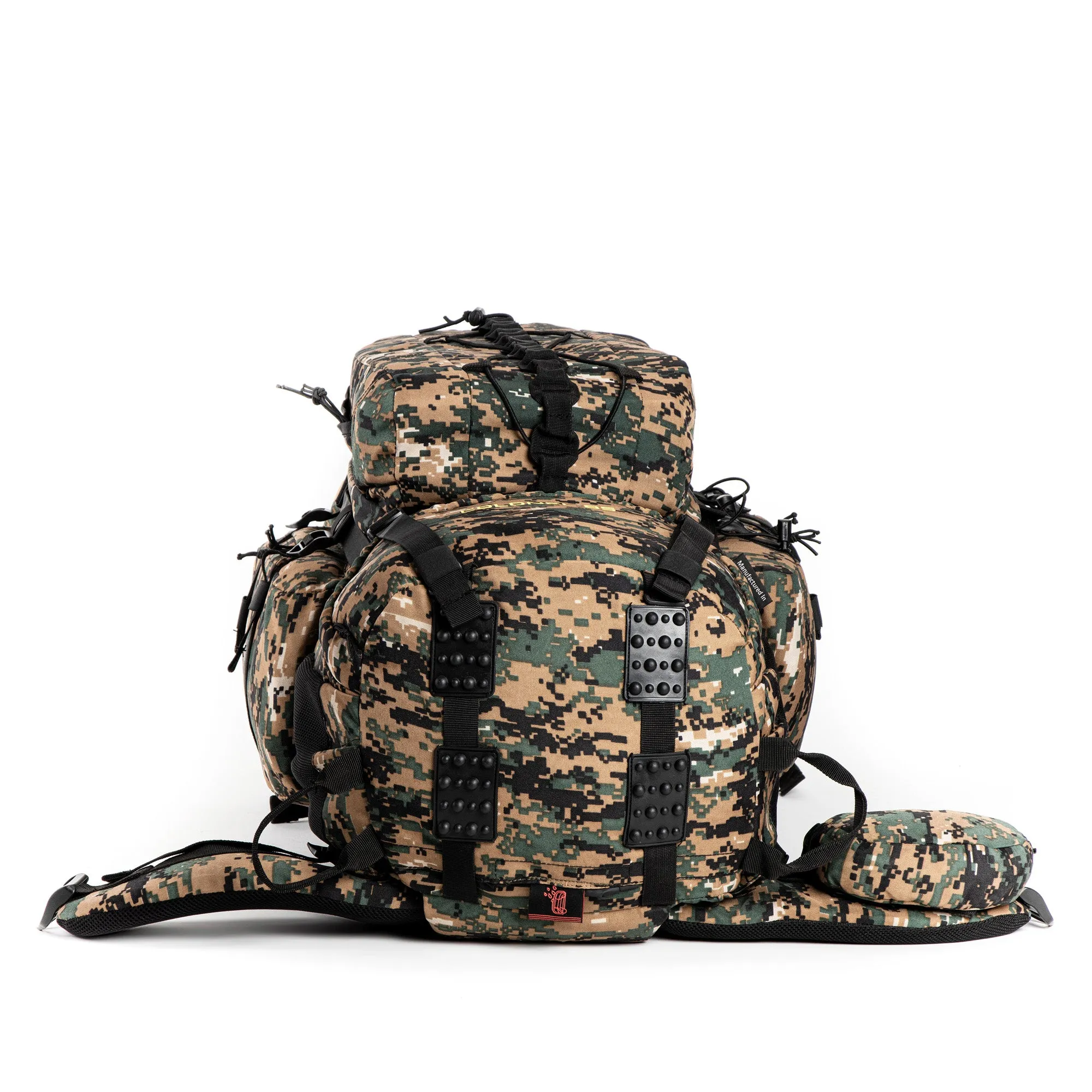 Colonel Series 85 Litre Rucksack   Detachable Day Pack & Rain Cover | Digital Camouflage