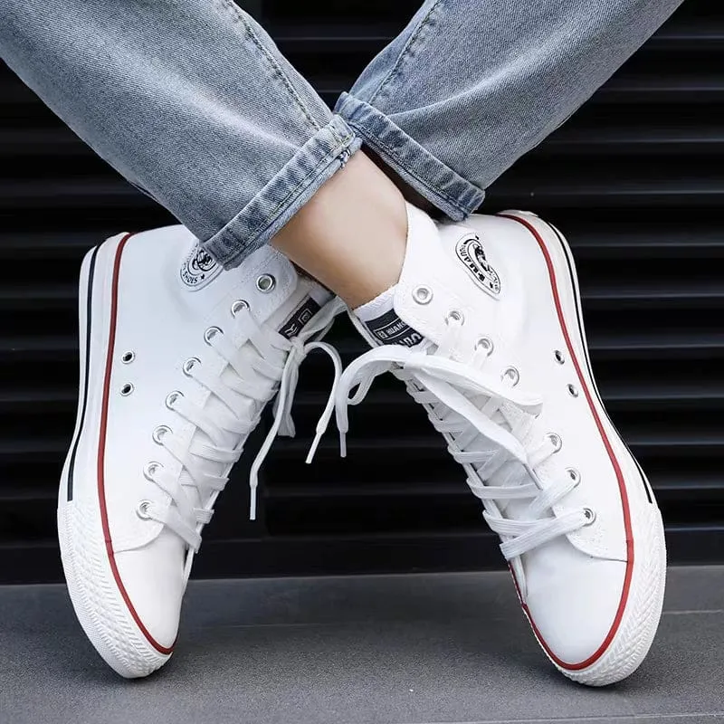 Comfort High-Top Vulcanized Walking Footwear Unisex Trend