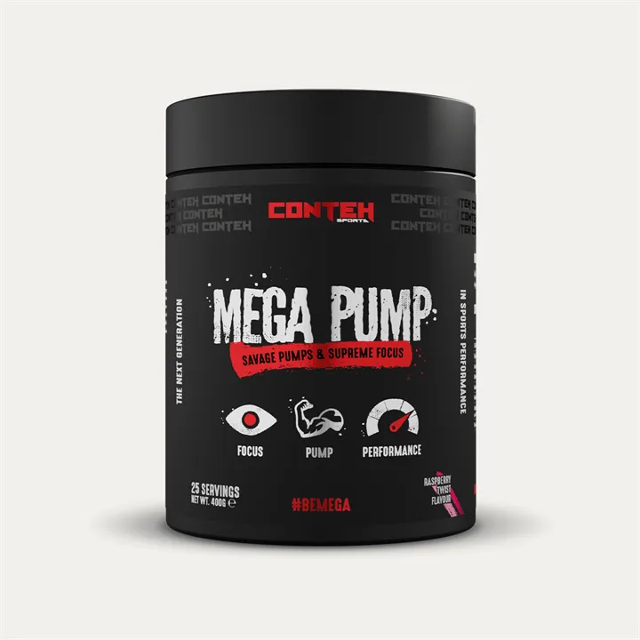 Conteh Sports Mega Pump 400g Raspberry Twist