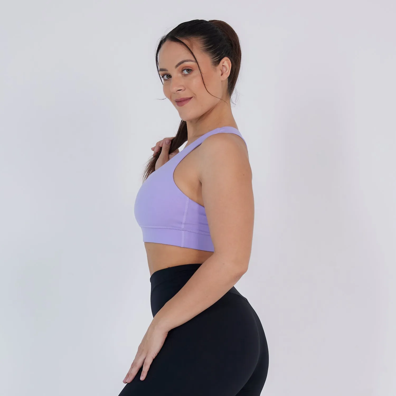 Core Bra in Purple - FINAL SALE