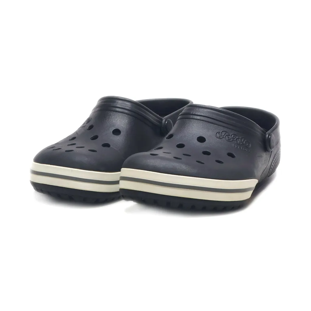 Crocs Jibbits Clogs Rubber Black Colour For Men