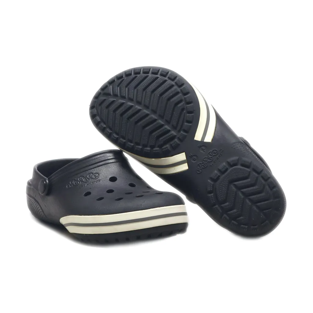 Crocs Jibbits Clogs Rubber Black Colour For Men