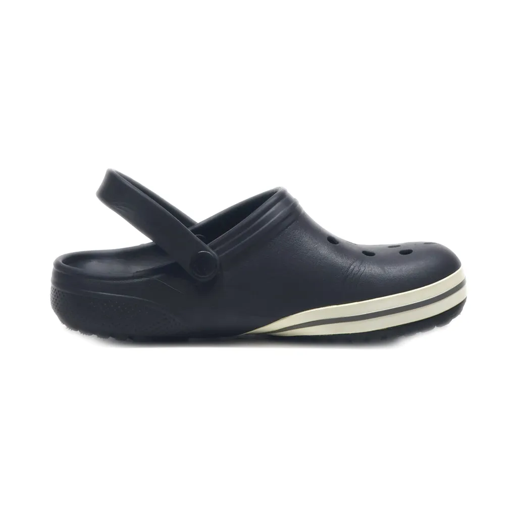 Crocs Jibbits Clogs Rubber Black Colour For Men