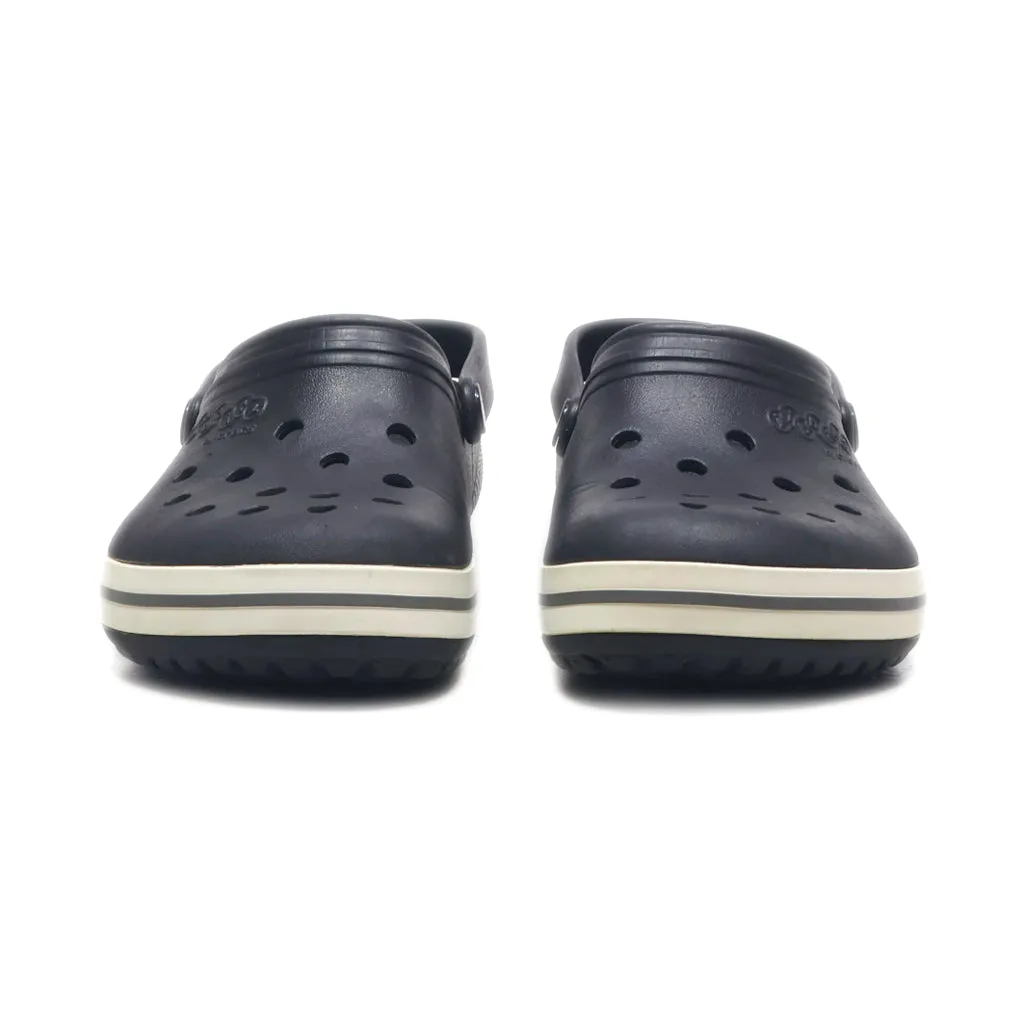 Crocs Jibbits Clogs Rubber Black Colour For Men