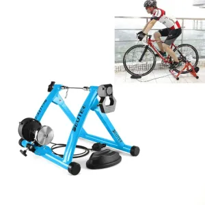 DEUTER MT-04 Bicycle Training Platform Indoor Cycling Platform Cycling Fitness Rack(Blue)