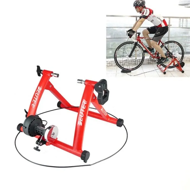 DEUTER MT-04 Bicycle Training Platform Indoor Cycling Platform Cycling Fitness Rack(Red)