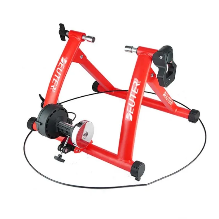 DEUTER MT-04 Bicycle Training Platform Indoor Cycling Platform Cycling Fitness Rack(Red)