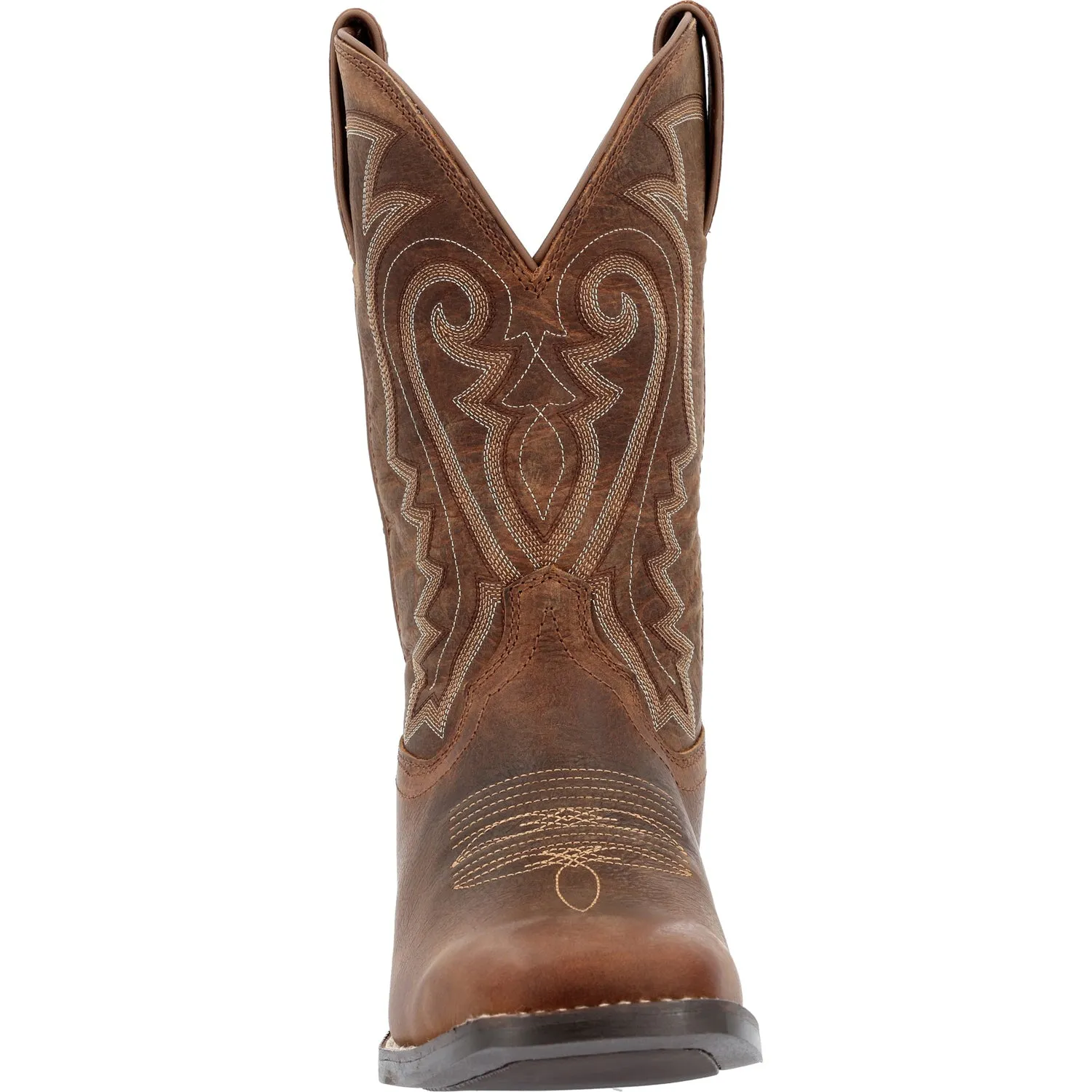 Durango Mens Westward Western Prairie Brown Leather Cowboy Boots