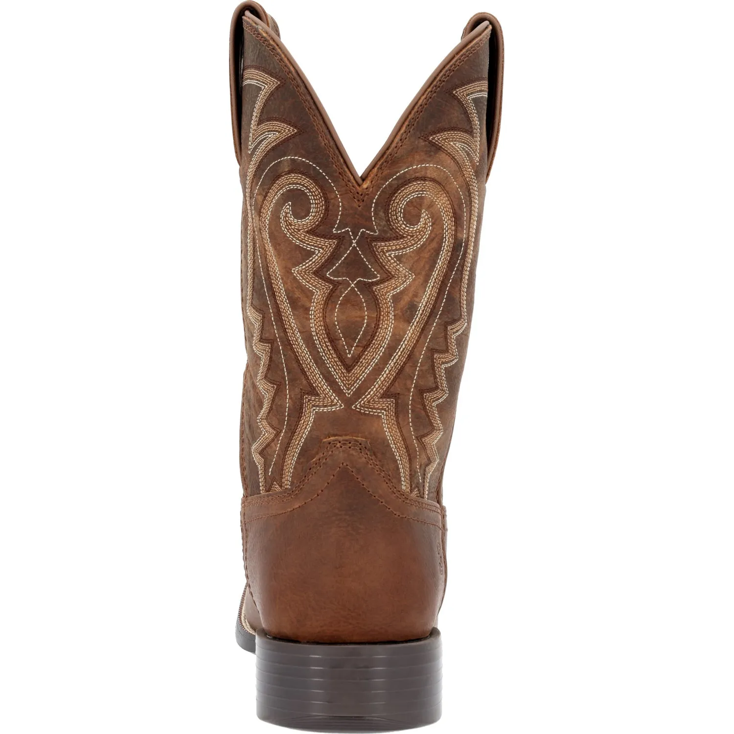 Durango Mens Westward Western Prairie Brown Leather Cowboy Boots