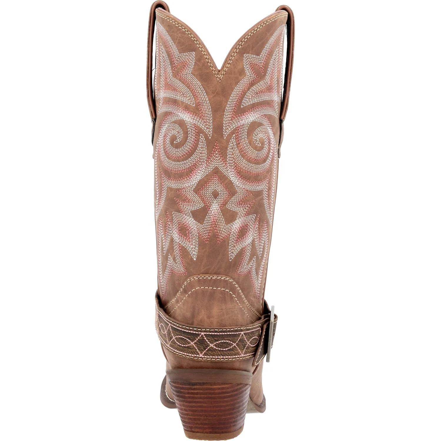 Durango Womens Crush Western Sepia Blush Leather Cowboy Boots