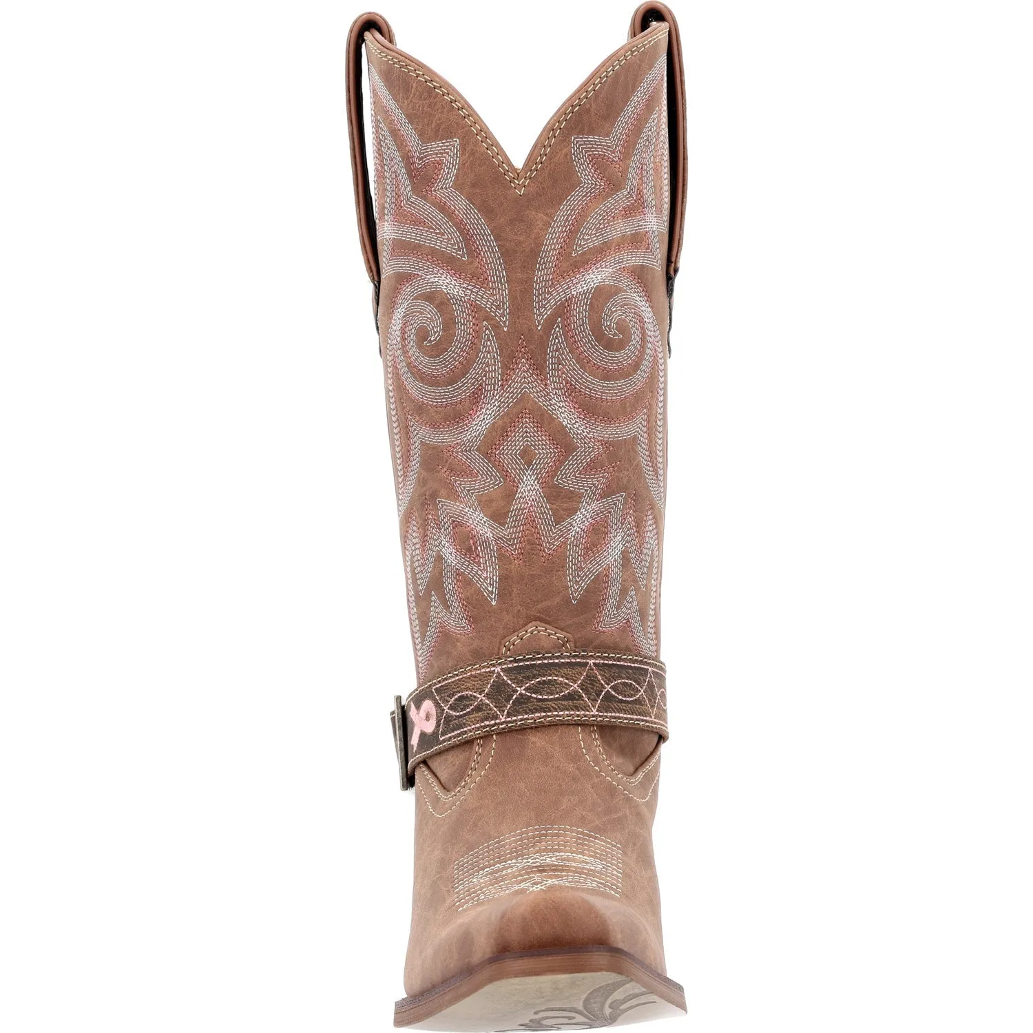 Durango Womens Crush Western Sepia Blush Leather Cowboy Boots