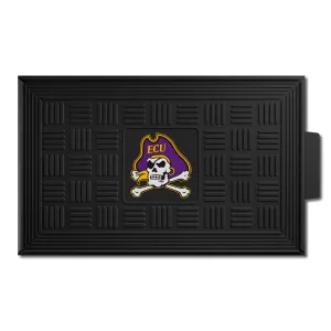 East Carolina Pirates Heavy Duty Vinyl Medallion Door Mat - 19.5in. x 31in.